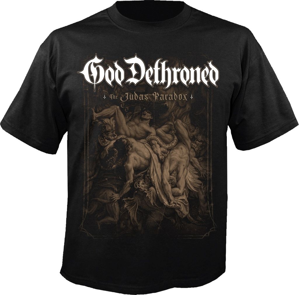 GOD DETHRONED - The Judas paradox, - T-Shirt Gr. XXL