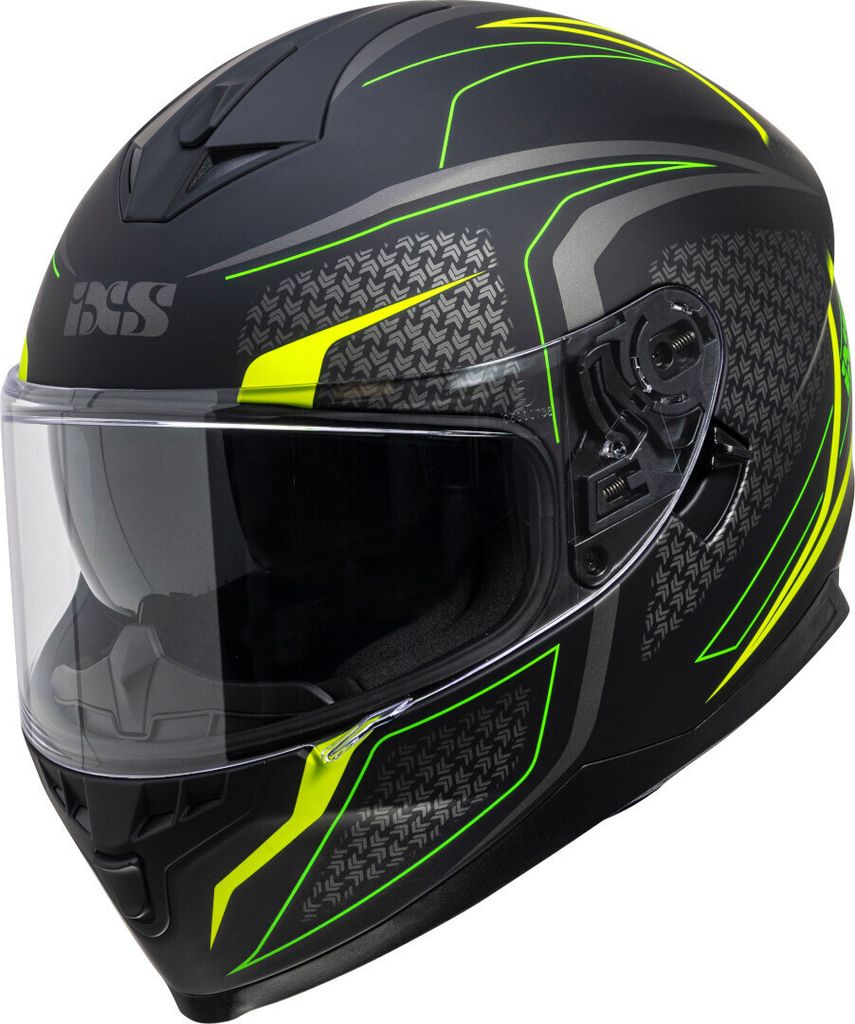 Kask IXS 1100 2.4, czarny mat/żółty, 2XL Zdjęcie produktu 