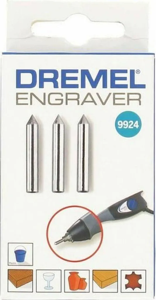 Kit di frese multiuso Dremel 9924 (3 unità)