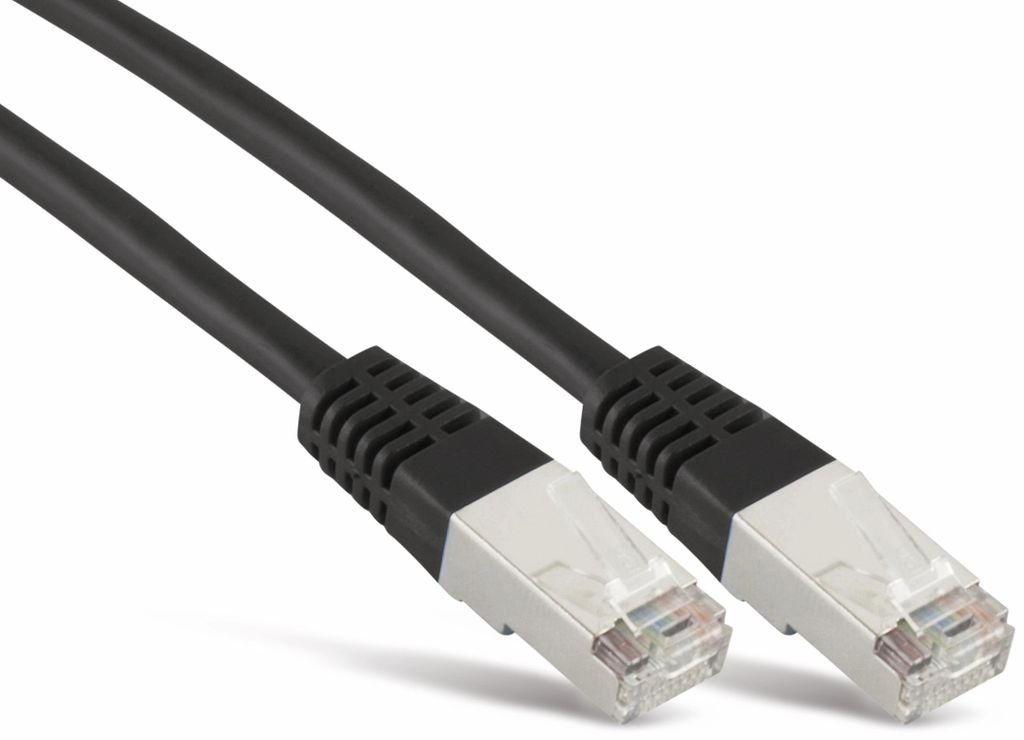 Patchkabel cat 6 S/FTP PIMF Halogenfrei sw 15m Produktbild 