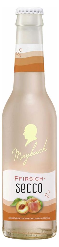 Maybach Pfirsich-Secco aromatisierter weinhaltiger Cocktail Produktbild 