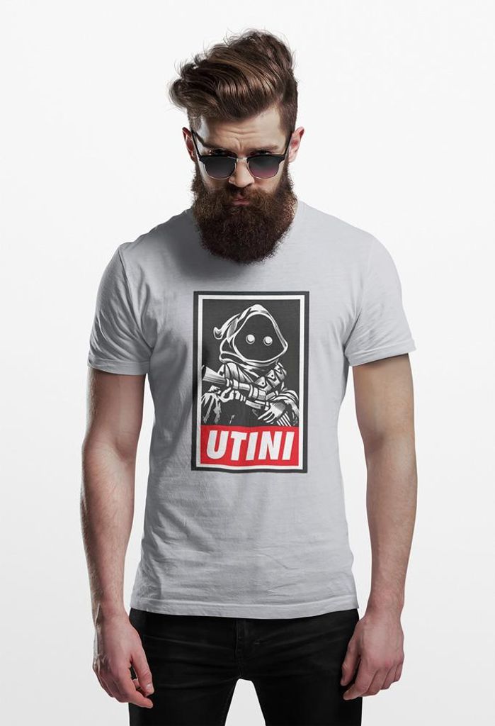 D&B 150 Uni Polo MO00085 Star Wars HellGrau-Größe L