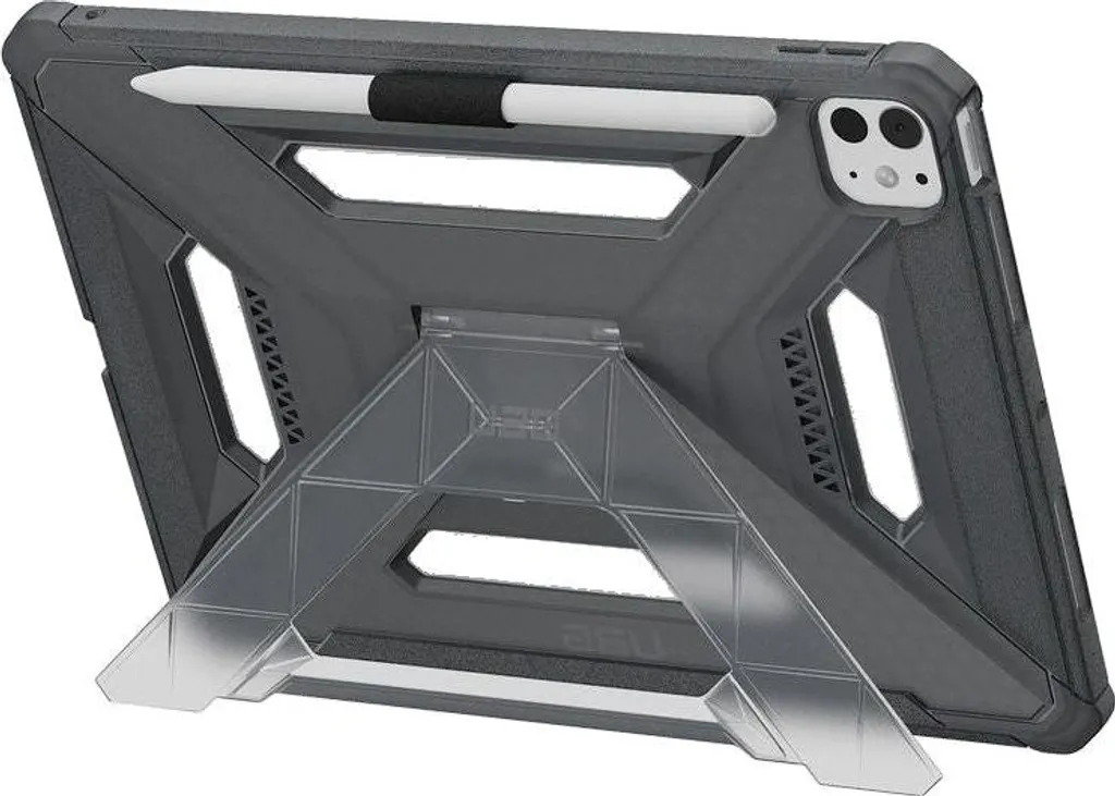 Coque Antichoc iPad Pro 11 2025 UAG Scout Plus avec Porte-Stylet Fumée