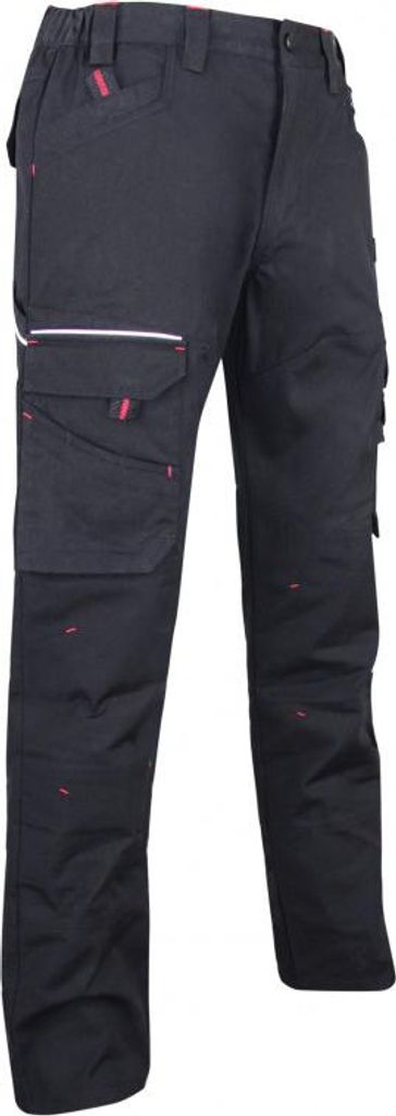 LMA Canvas Arbeitshose - Basalt Schwarz - T60 - 1425-60