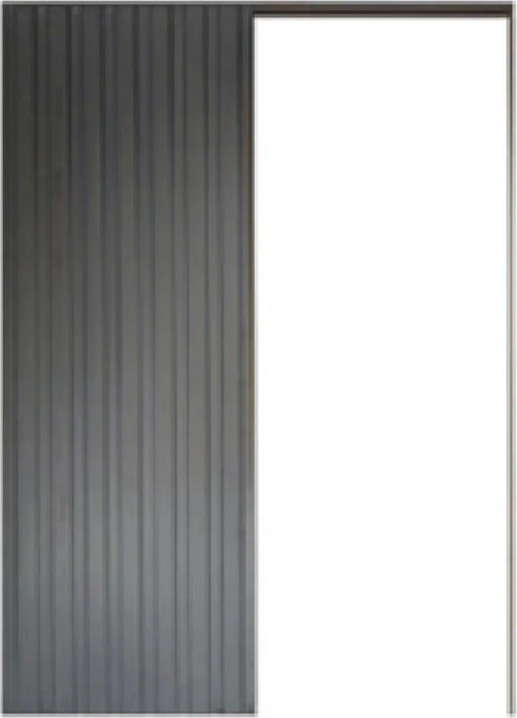 Système de porte coulissante escamotable 93cm pour gagner de l'espace