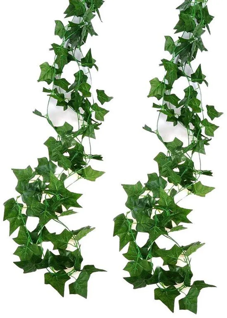 Guirlande artificielle 2,5m pour décoration mariage et fête 56 feuilles