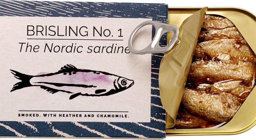 FANGST BRISLING No. 1: Geräucherte Nordsee-Sardine mit Produktbild 