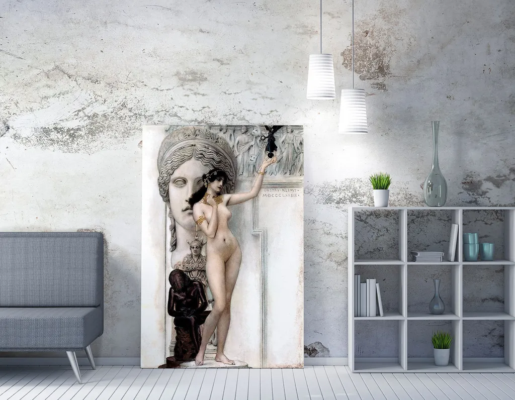 Wallity, WY146- GST1130, Colorato, Quadri su tela, 70 x 100 cm, 100% tela