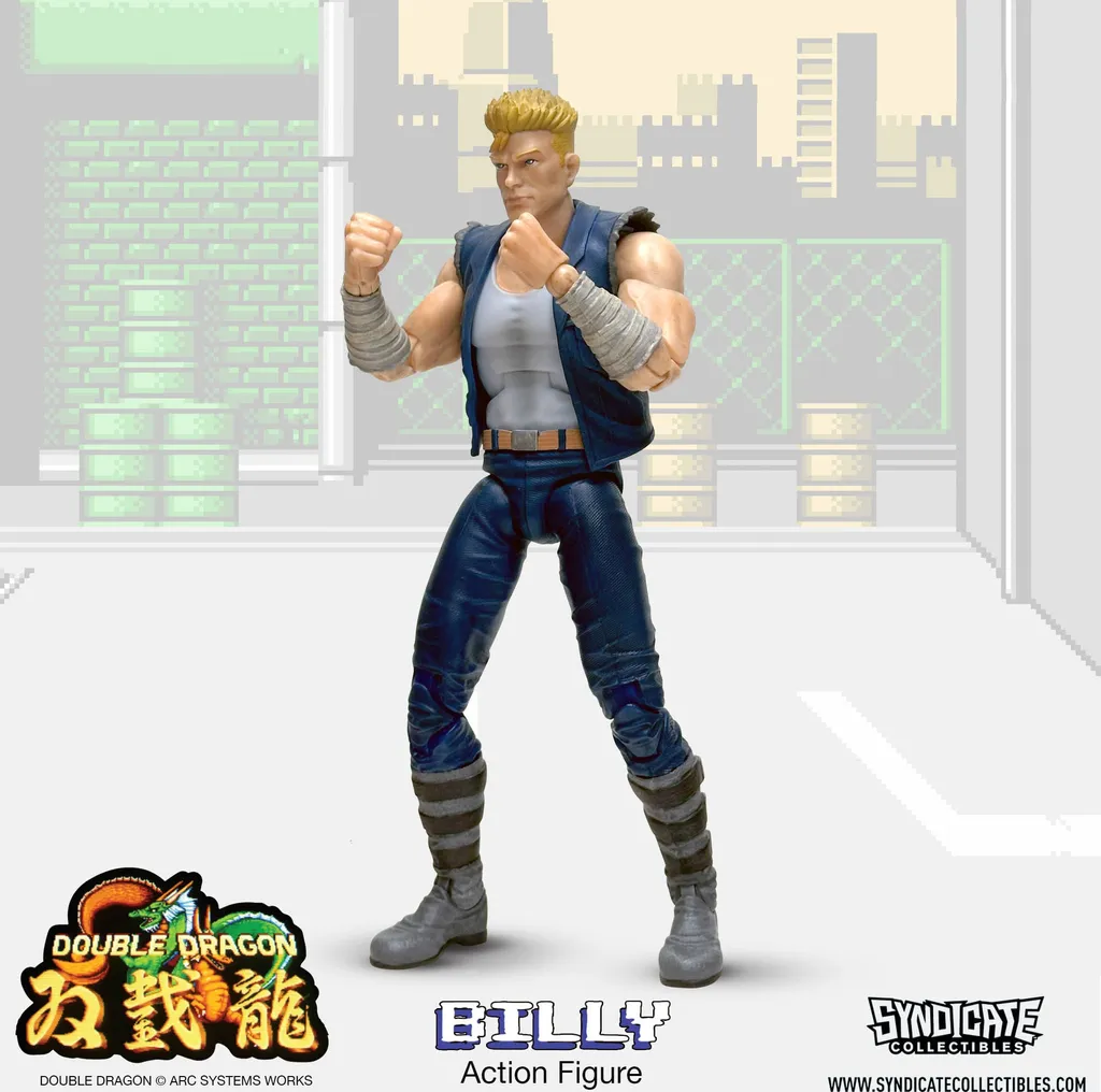 Billy Double Dragon Deluxe 1/12 Capcom 18cm Haute Finition PVC - 6