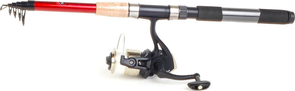 DAM Fighter Pro Tele Spin 240 10-50 6SEC Angelrolle 30FD Produktbild 