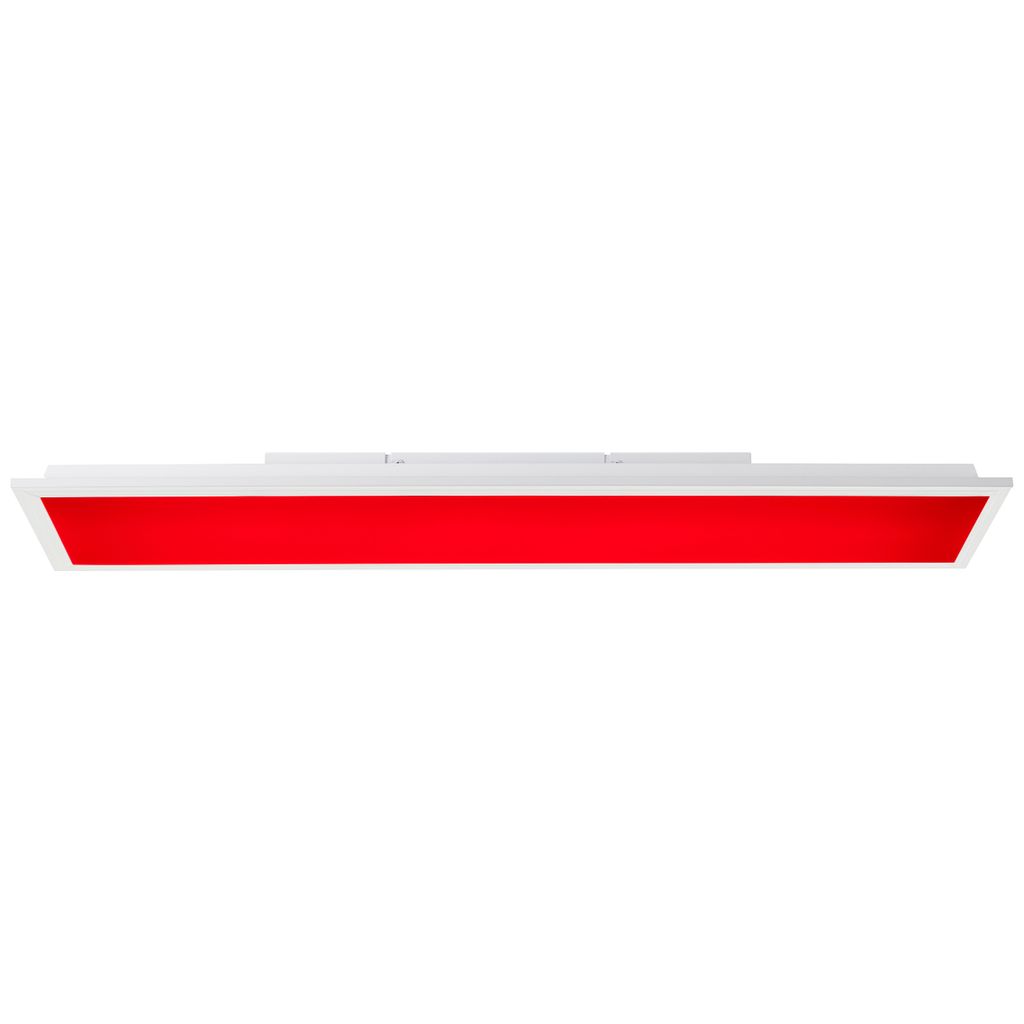 BRILLIANT weißes LED Deckenaufbau-Paneel BRISTON | Produktbild 