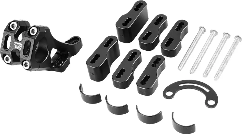 Support rehausse de guidon pour une posture droite, ajustable 5-10 cm kit