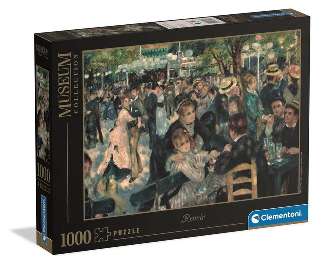 CLEMENTONI Puzzle 1000 Musée Bal Du Moulin De La Galette Image du produit 