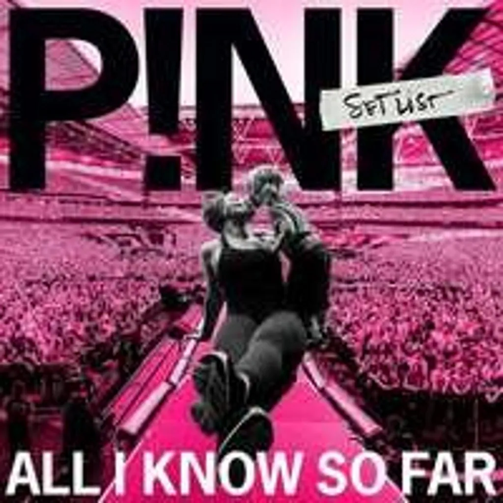 Pink All I Know So Far Setlist CD - Album Live Officiel avec Livret