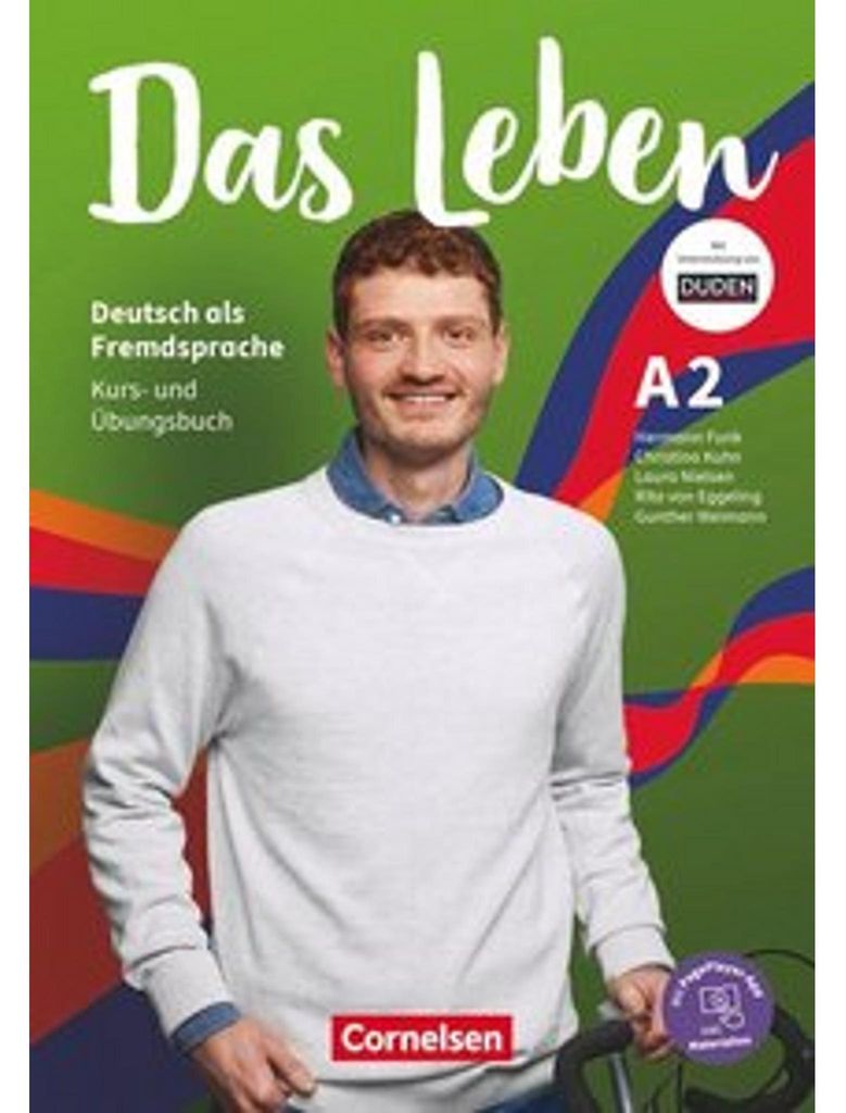 Das Leben A2: Gesamtband - Kurs- und Übungsbuch mit Produktbild 