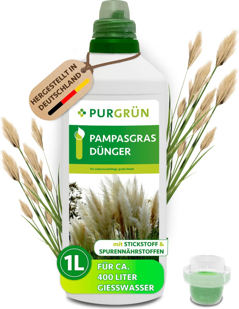 Purgrün Pampasgras-Dünger 1 Liter,