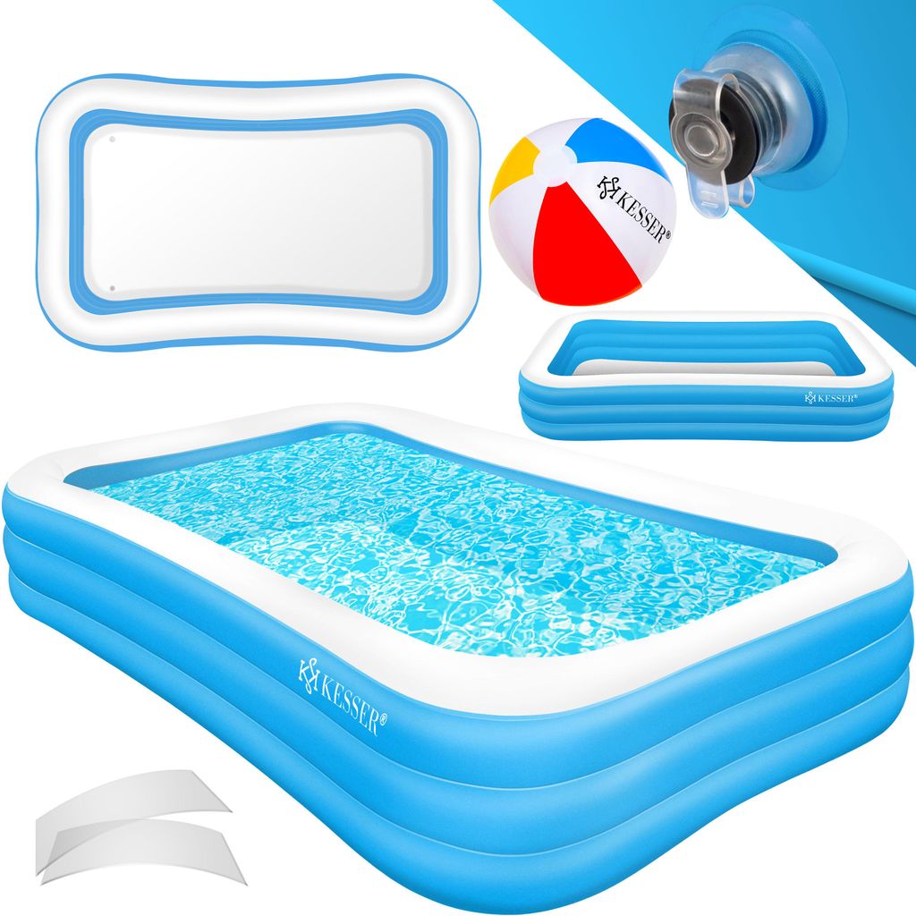 KESSER® Piscina gonfiabile, piscina per famiglie, adatta a Immagine del prodotto 