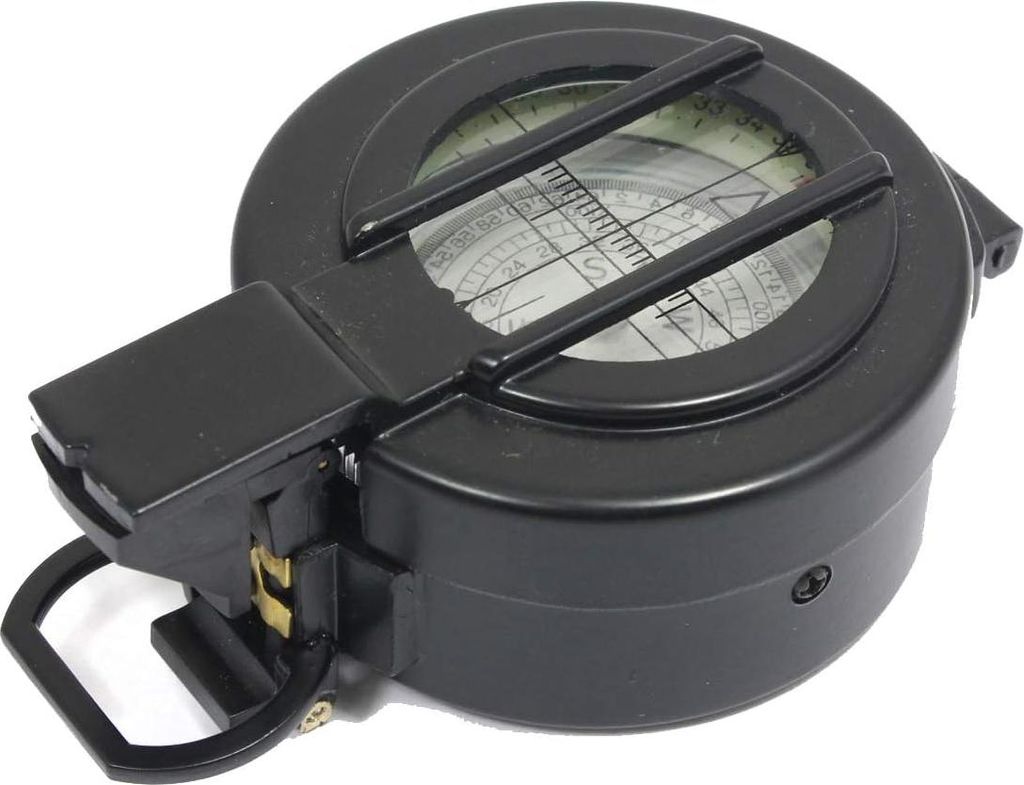 Uniseks Kompass - Erwachsene schwarz - 90 x 62 x 38 mm 15791000 mit Lanyard