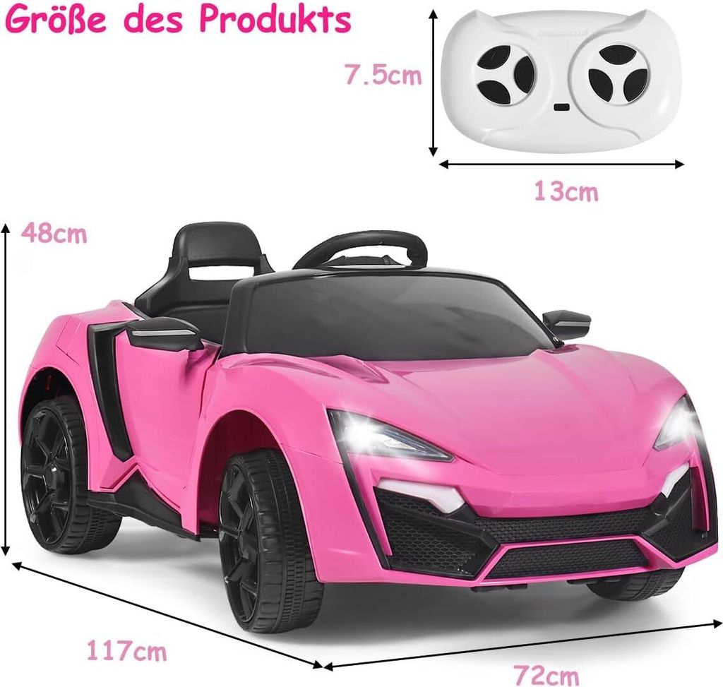 Elektroauto für Kinder, 12V Kinderfahrzeug