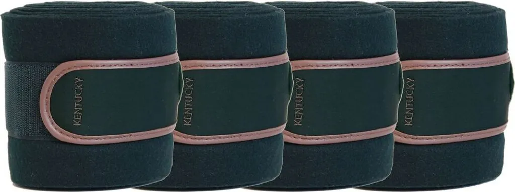Bandes Polaires de Travail Kentucky Pine Green pour Chevaux de Selle