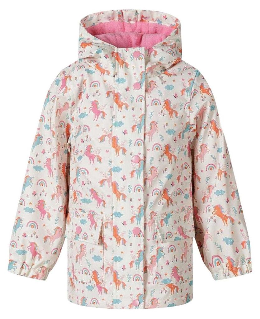 Minoti - Jacke für Mädchen, Wasserbeständig MN796 (104) (Bunt)
