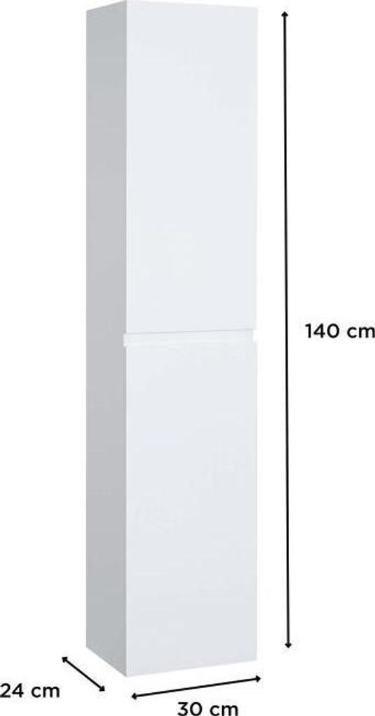 Colonna bagno sospesa SORRENTO 140cm Immagine del prodotto 