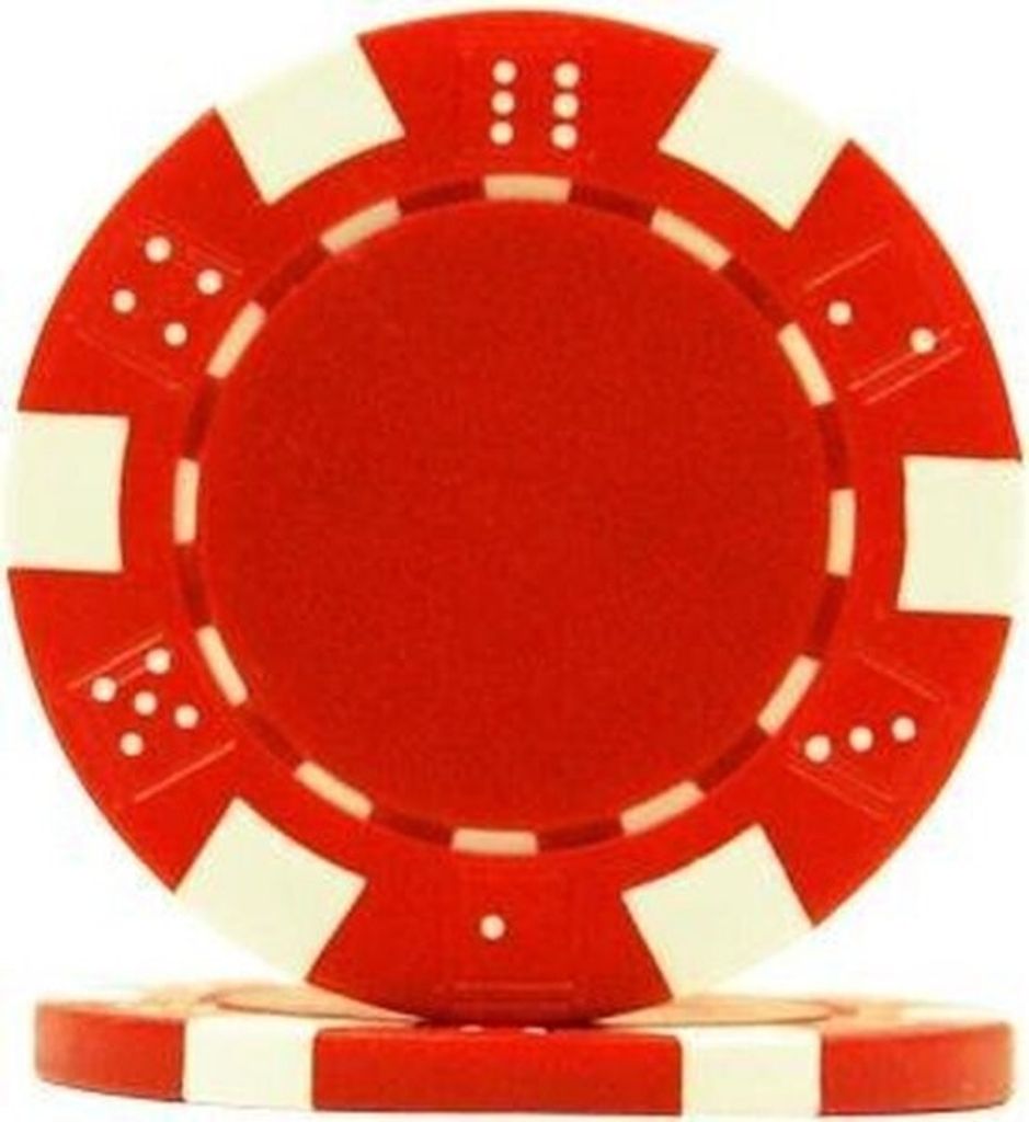 Pegasi Pokerchip 11.5g Rot - 25Stk. - Pokerchips - Pokerchips ohne wert - Kunststoff - Poker