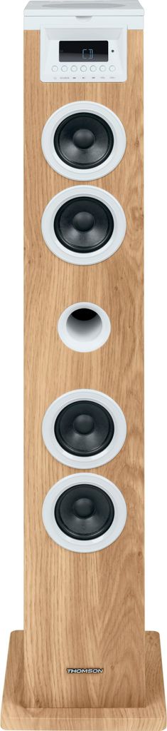 Thomson DS121CD, Domowy system wieżowy audio, Biały, Zdjęcie produktu 