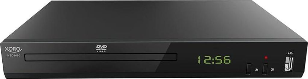 XORO HSD 8470 - Multi-Rom MPEG-4 DVD-Player mit USB 2.0 Mediaplayer und HDMI Schnittstelle, Upscaling bis 1080p, Fernbedienung, digitaler Audioausgang