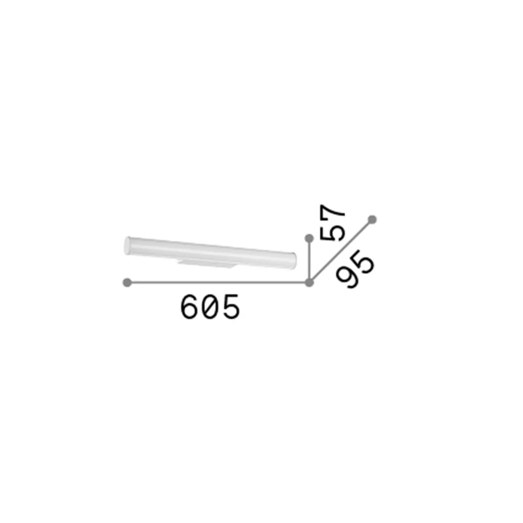 Applique moderne Joli Aluminium Blanc 11,5W K Light - Luminaire Design