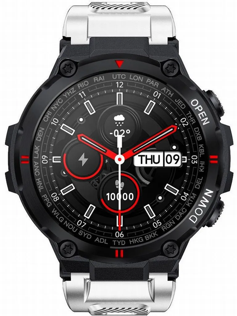 Smartwatch Gravity GT7-6 SG016F Connectée pour Homme - Style et Sport