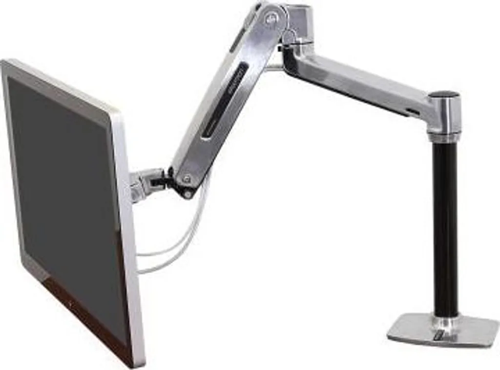 Ergotron 45-384-026 LX HD Support Écran Assis-Debout avec Bras Mobile - 7