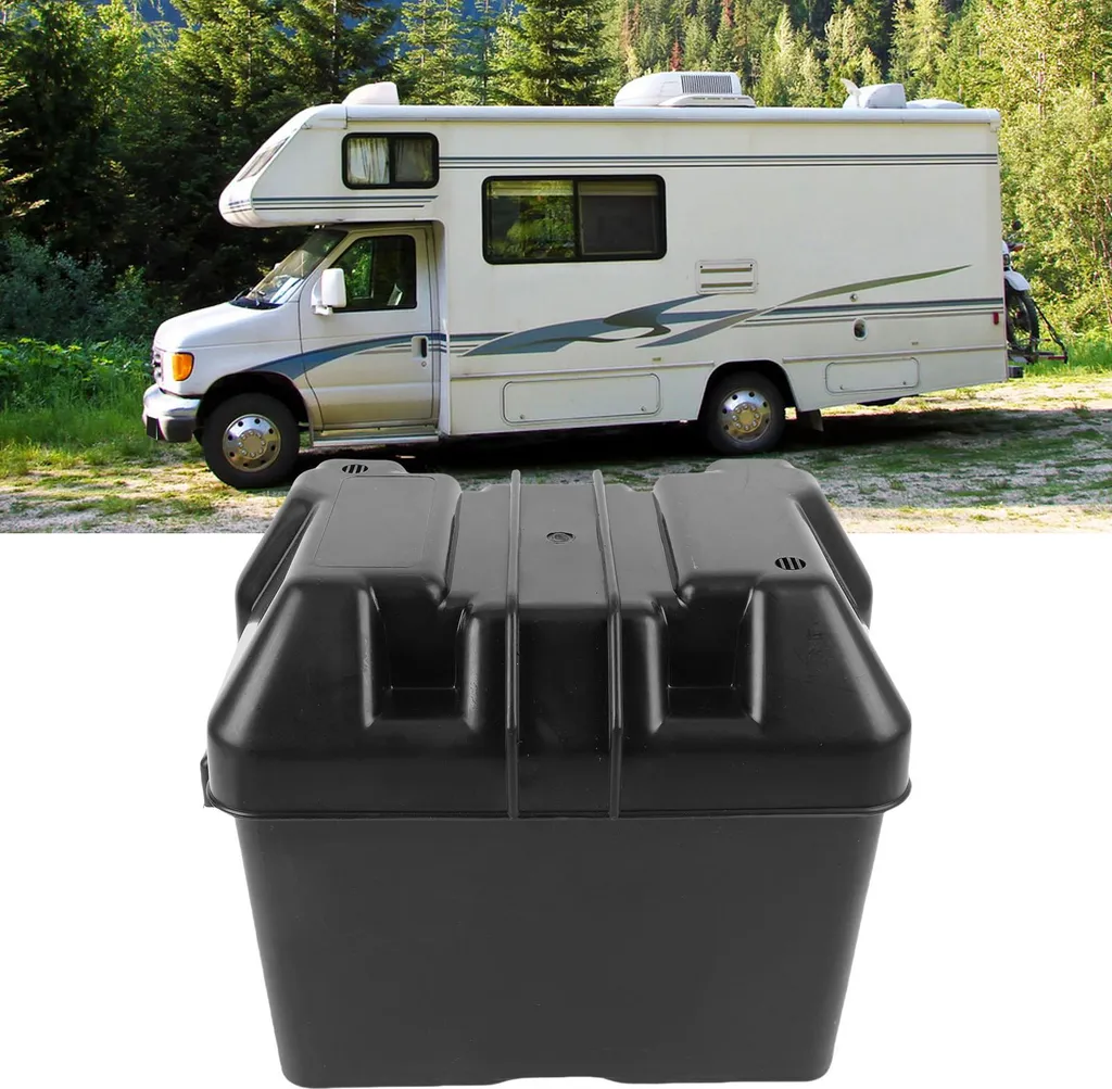 Boîtier batterie 12V ultra-robuste avec sangle et matériel complet