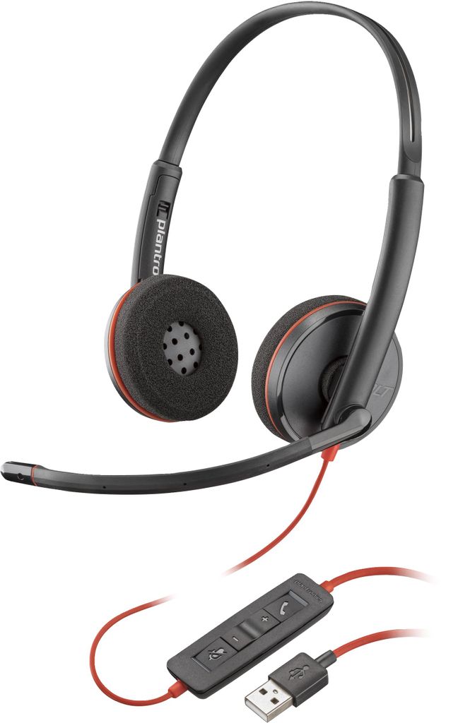 HP Poly Blackwire C3220 Stereo USB-A Produktbild 