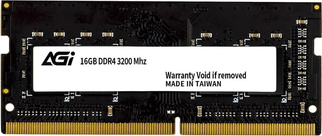 Mémoire vive DDR4 16GB 3200MHz SO-DIMM AGI pour PC portable et Notebook