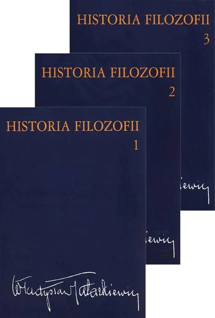 Historia filozofii Tom 1-3 Tatarkiewicz : L'Intégrale enfin Disponible