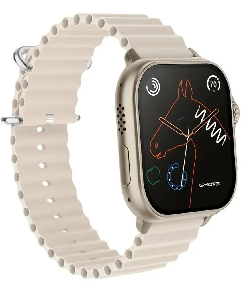 Montre connectée Rubicon RNCF17 avec moniteur d'activité et écran HD