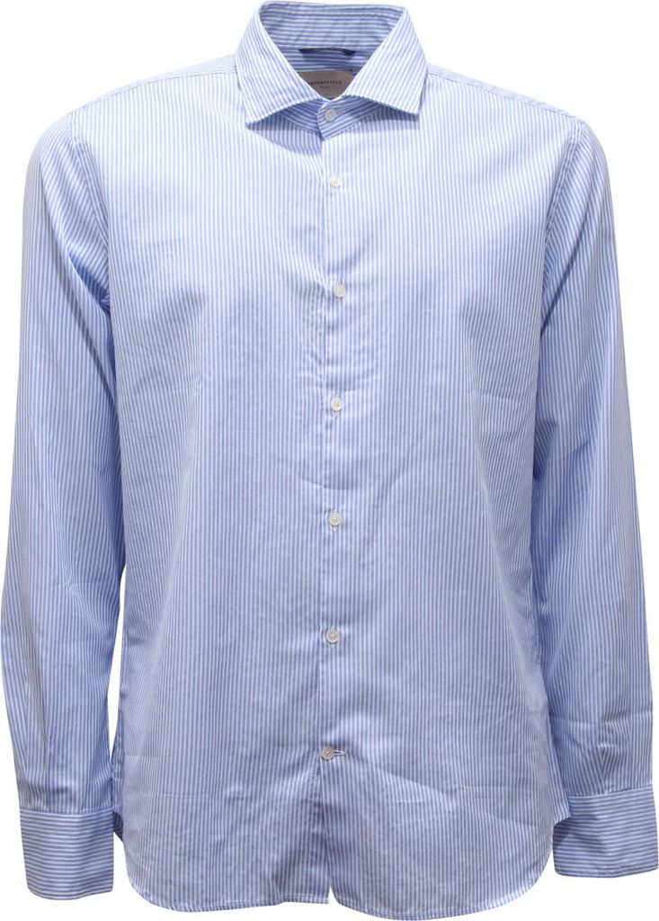 7025Au Camicia Uomo Broosfield Mann Hemd Schlank