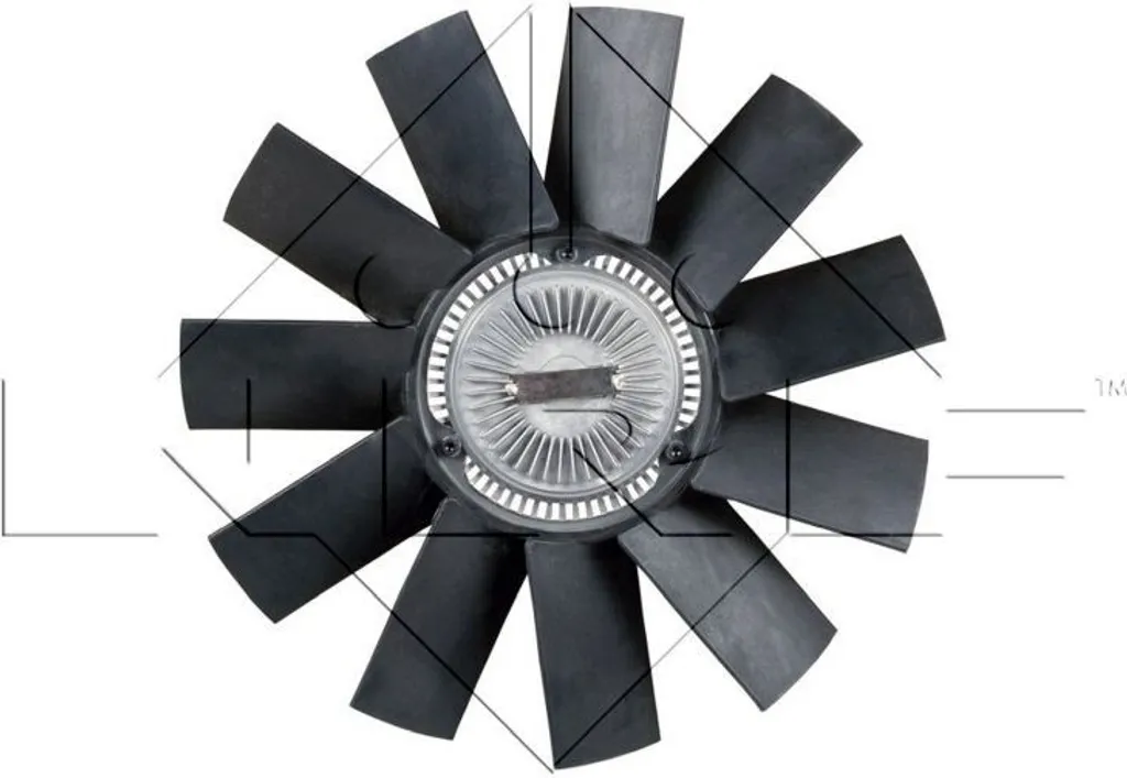 Viscocoupleur Ventilateur de Radiateur pour Mercedes Sprinter W906 NRF 49542