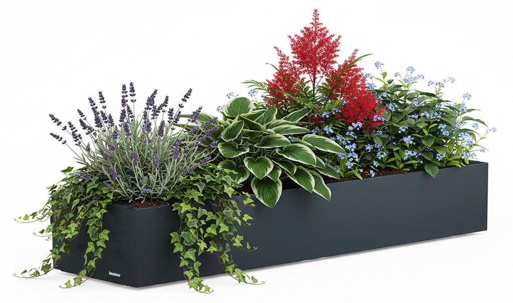 Herstera Garden Cube Xic L Outdoor Pflanzkübel rechteckig Produktbild 