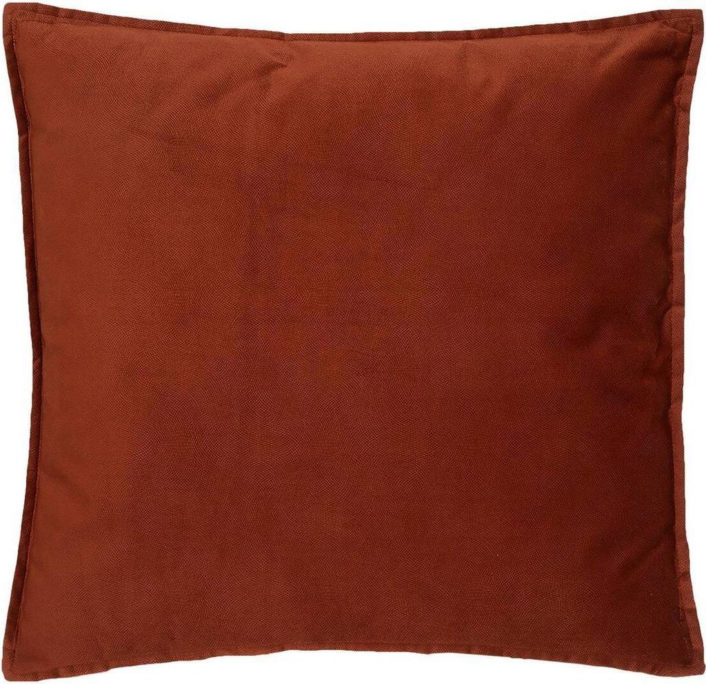 Kissen "lilou" baumwolle rosa terracotta 55x55cm - Atmosphera créateur d'intérieur