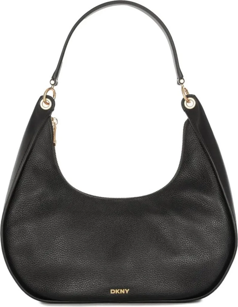 Sac à main DKNY R44CAI48BGD en cuir noir élégant pour femme chic