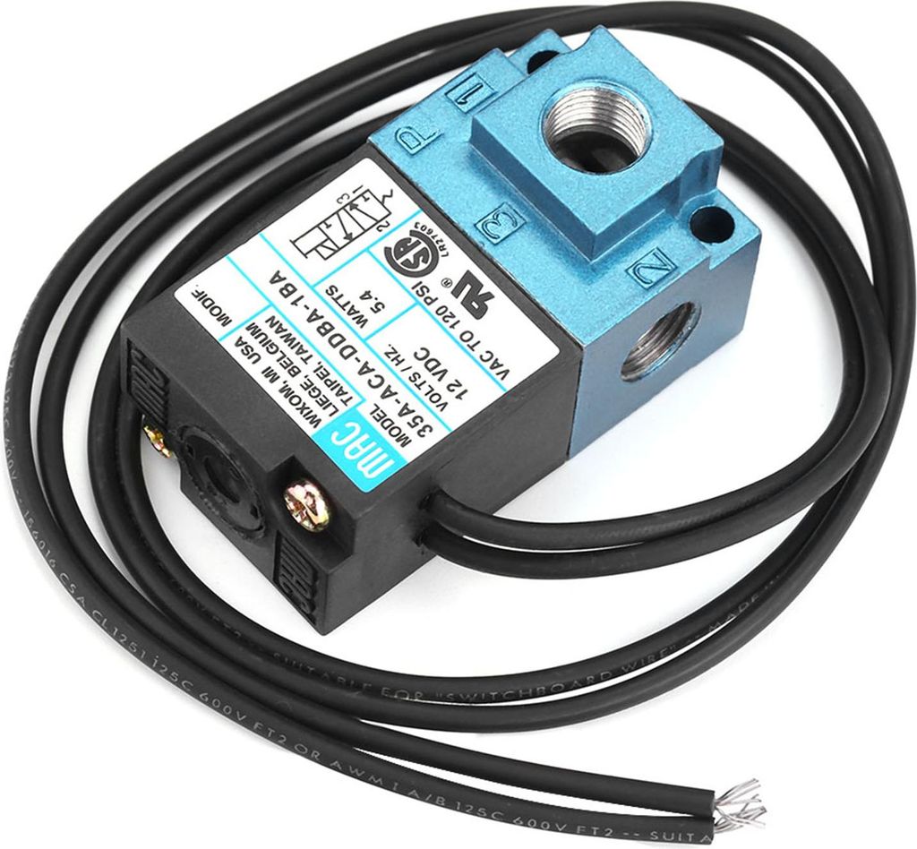 35AACADDAA1BA/DDBA/DDFA DC12V Elektronisches Steuermagnetventil für Markiermaschinen