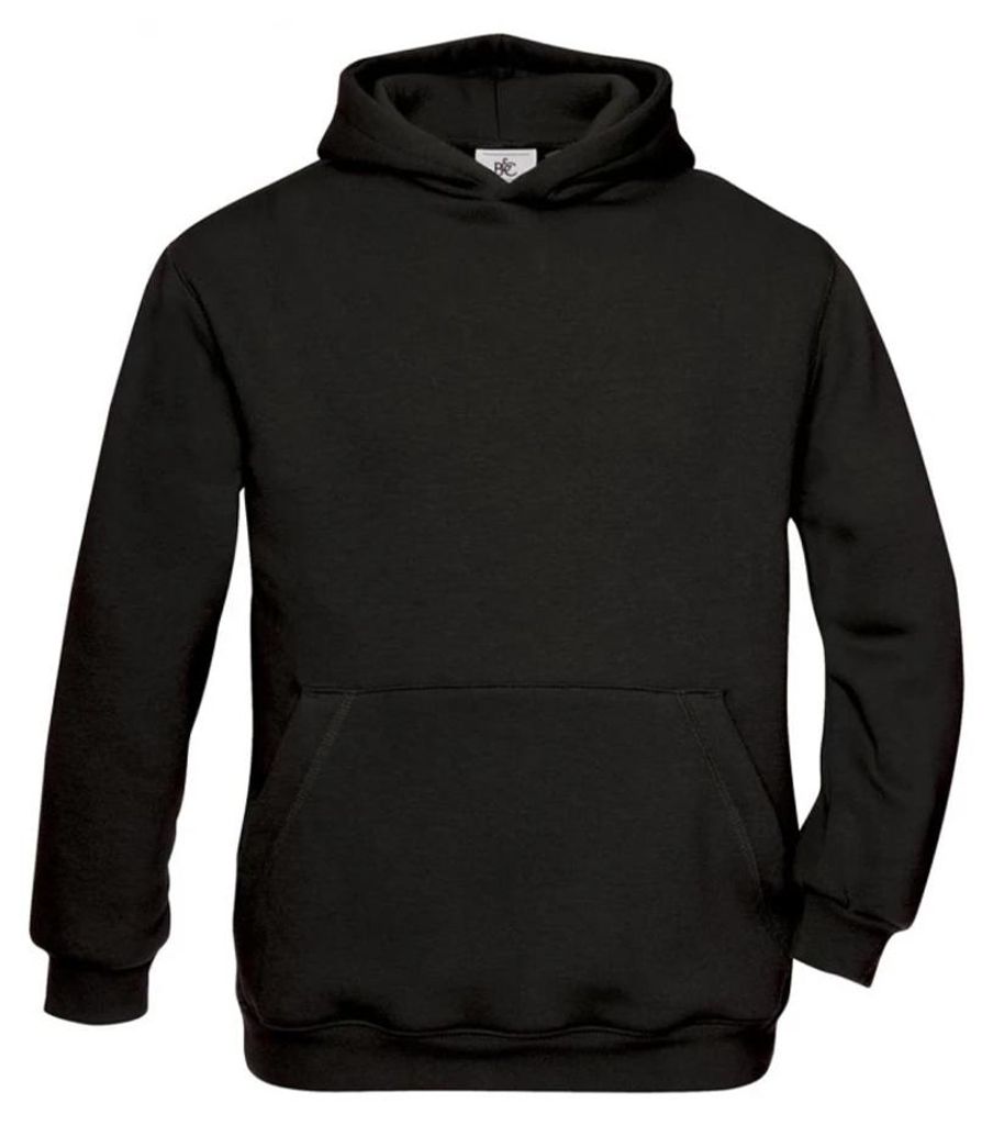 B&C - Kapuzenpullover für Kinder LT1852 (104) (Schwarz)