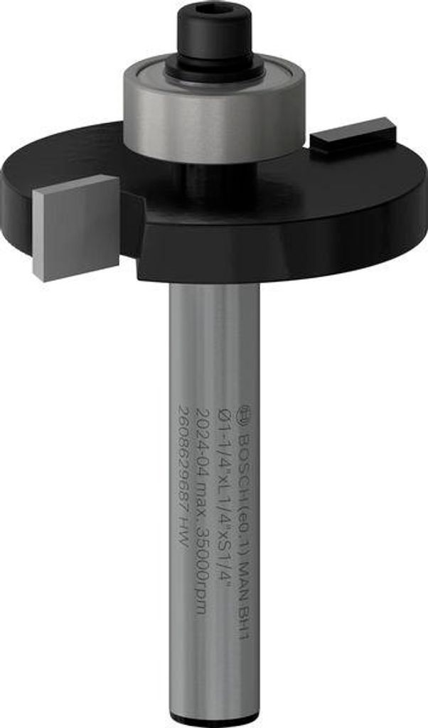 PRO Nutfräser, L 1/4", Schaft 1/4"