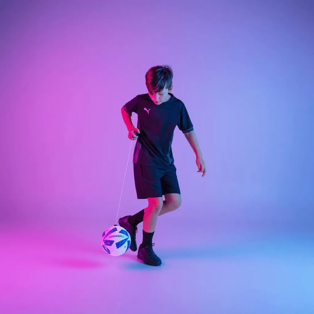 SenseBall Ballon de Foot Entraînement All-Level Taille 3 Bleu Original
