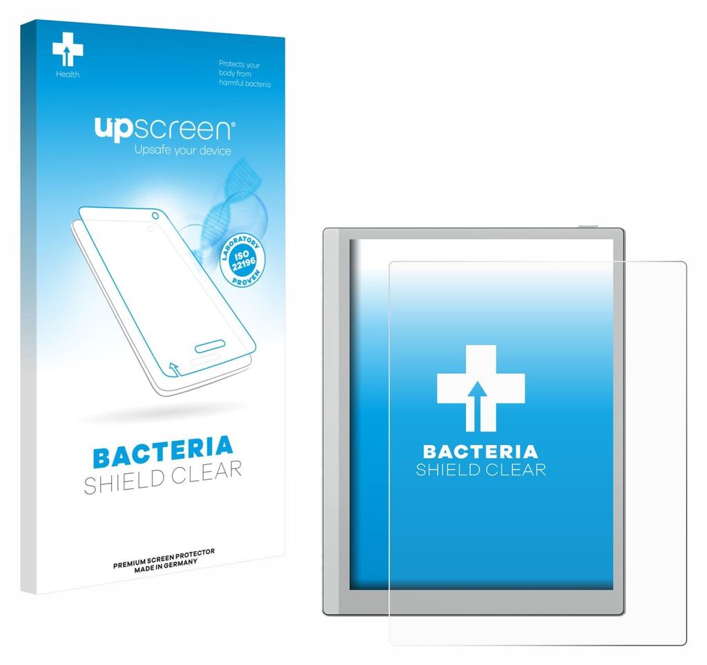 upscreen Schutzfolie für Boox Go 10.3 (Gen II) Displayschutz Displayschutzfolie Folie Klar antibakteriell