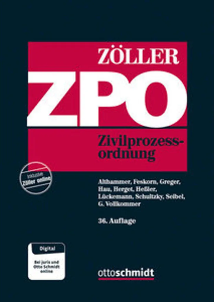 Code de procédure civile ZPO pour préparation d'examen et concours
