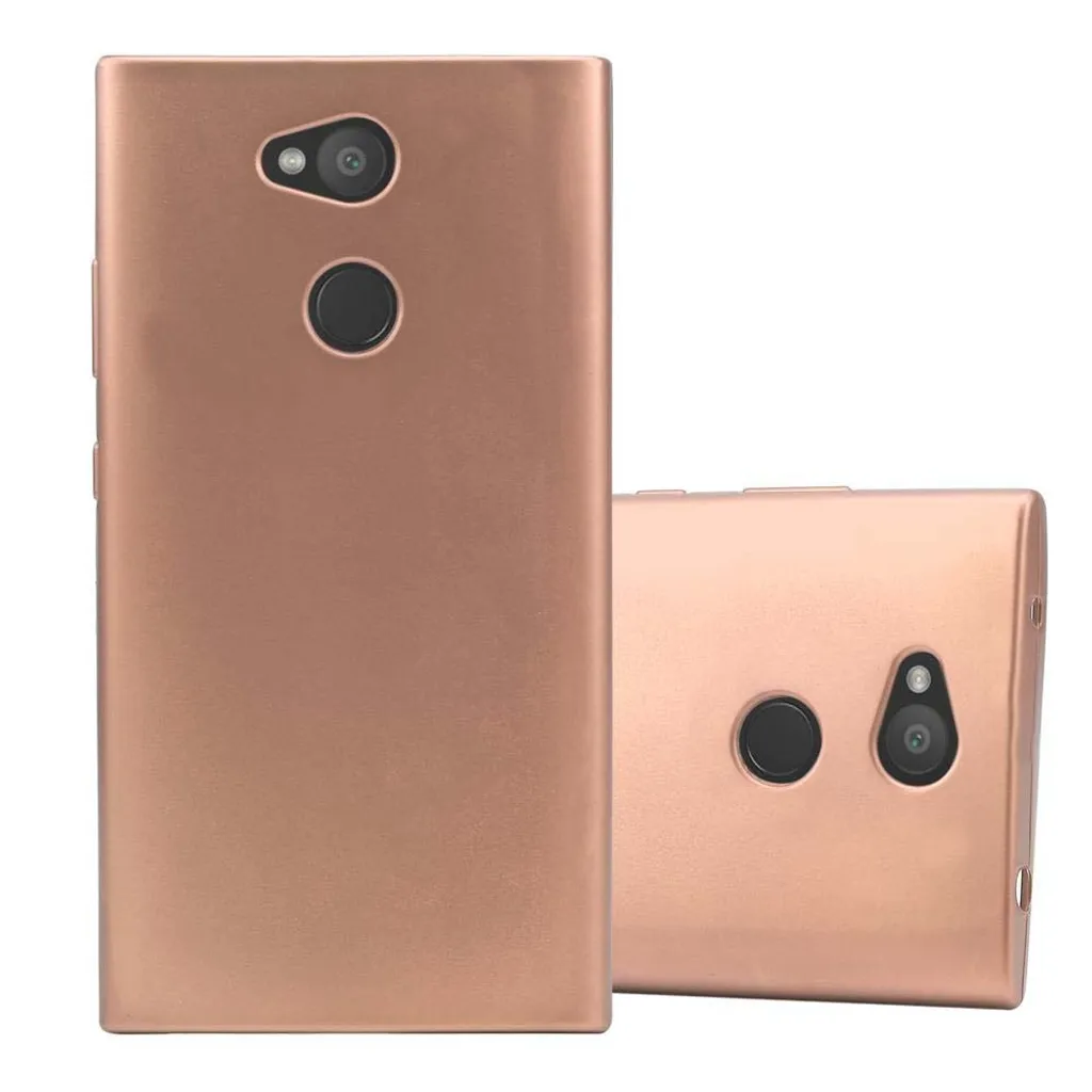 Custodia Protettiva Sony Xperia L2 Rosa - Silicone TPU Cadorabo