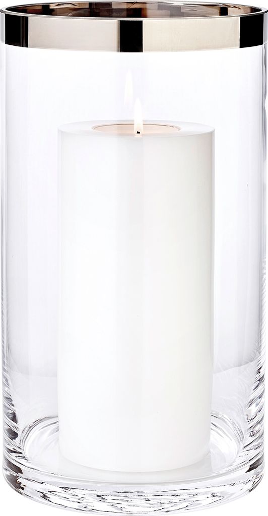 Windlicht Molly, mundgeblasenes Kristallglas mit Produktbild 1